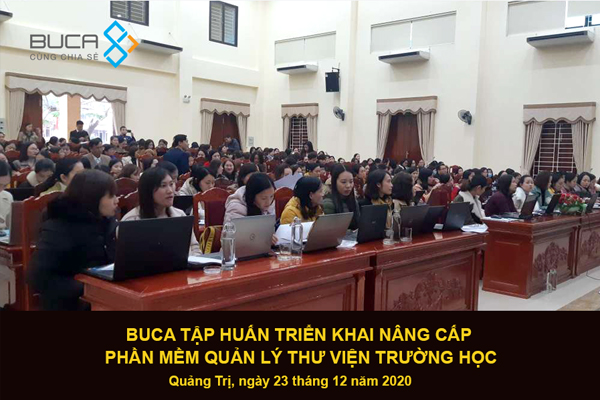 BuCA tổ chức thành công tập huấn triển khai nâng cấp Phần mềm quản lý thư viện trường học tại Quảng Trị
